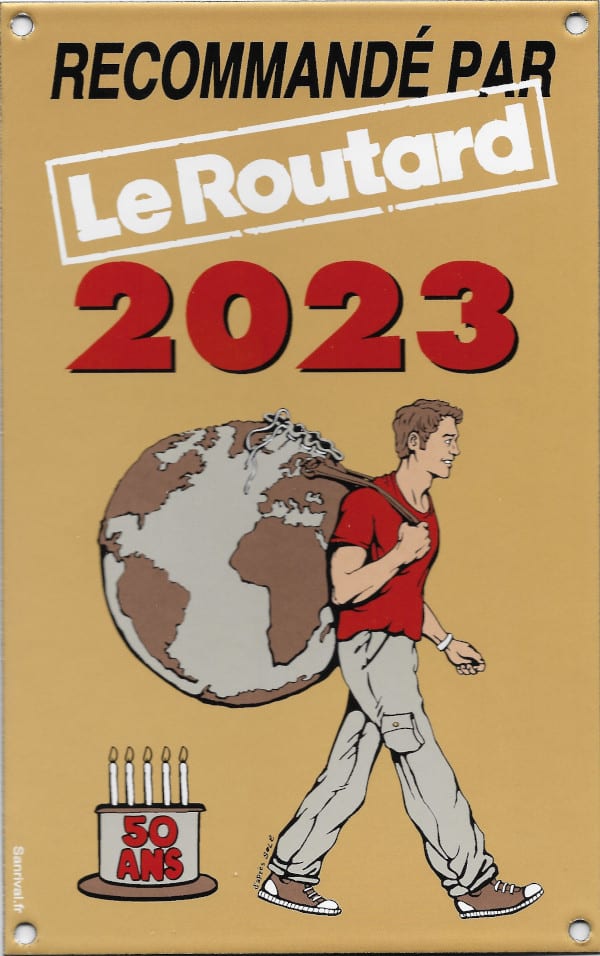 Plaque Le Routard
